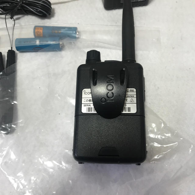 ICOM アイコム 広帯域ハンディレシーバー 航空無線受信機 IC-R6 ICOM アイコム 広帯域ハンディレシーバー 航空無線受信機 IC-R6