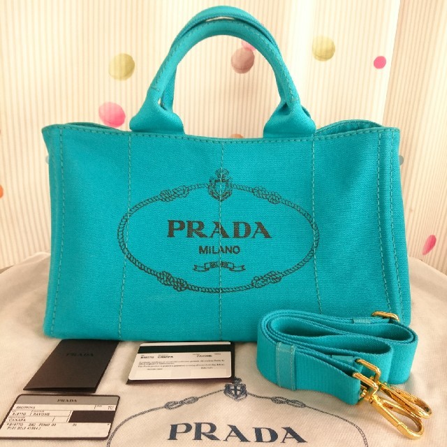 平日限定お値下げ中!!早い者勝ちPRADA プラダ カナパSサイズ デニム 美