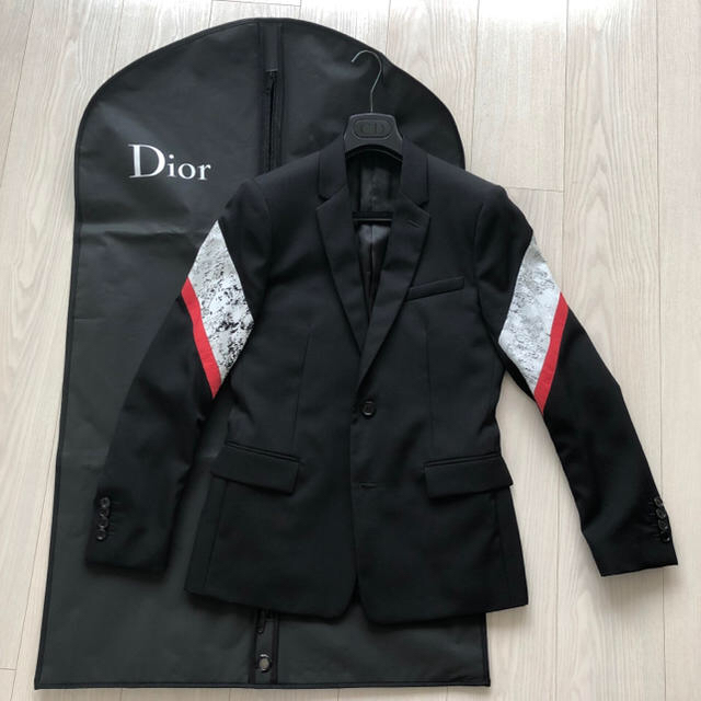DIOR HOMME(ディオールオム)の三代目登坂着用 Dior Homme 17SS テーラード ジャケット メンズのジャケット/アウター(テーラードジャケット)の商品写真