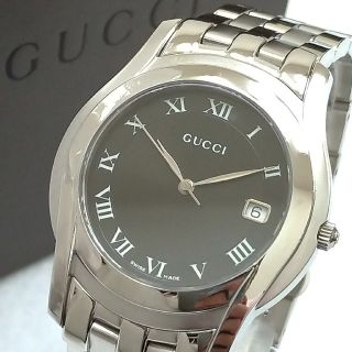 グッチ(Gucci)のグッチ時計　5500M　メンズ(腕時計(アナログ))