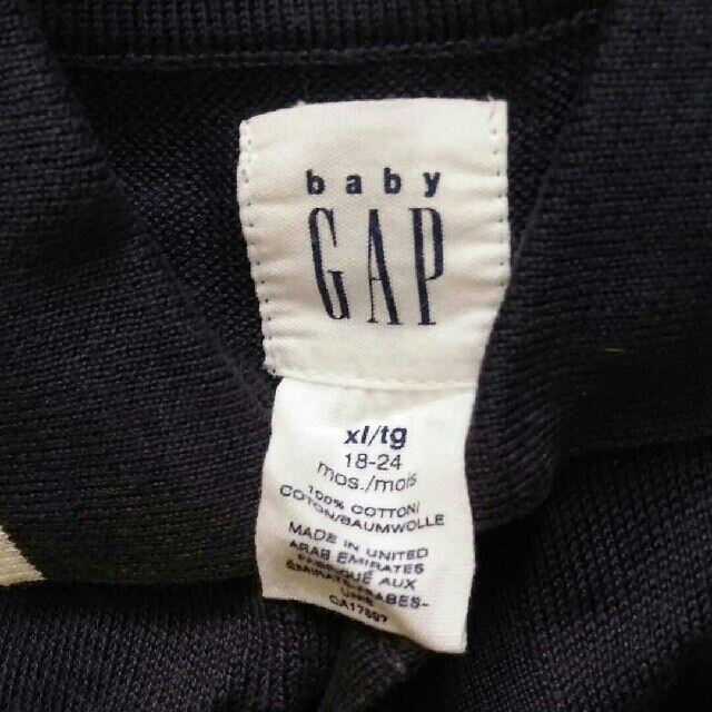 babyGAP(ベビーギャップ)のbabyGAP・半袖カーディガン キッズ/ベビー/マタニティのベビー服(~85cm)(カーディガン/ボレロ)の商品写真