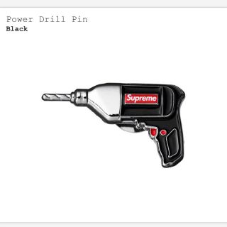 シュプリーム(Supreme)のPower Drill Pin(バッジ/ピンバッジ)