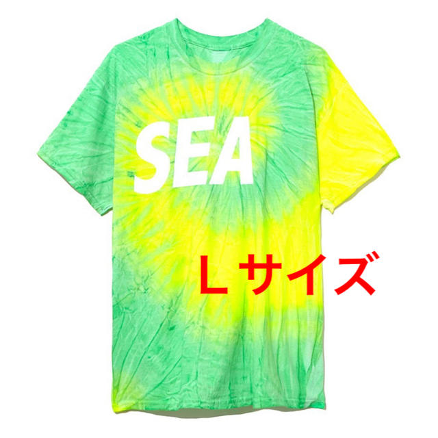 wind and sea tiedye Tシャツ Lサイズ
