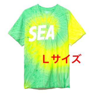 ロンハーマン(Ron Herman)のwind and sea tiedye Tシャツ Lサイズ(Tシャツ/カットソー(半袖/袖なし))