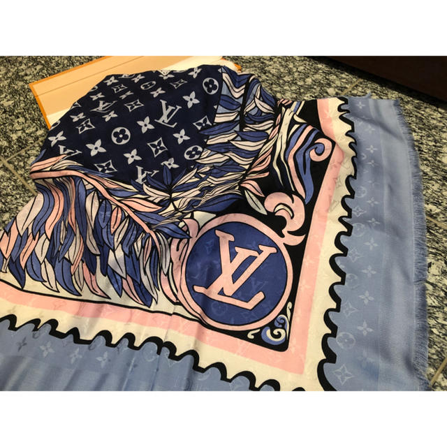 LOUIS VUITTON - Louis vuitton 大判ストール ショール 新品未使用の通販 by M's shop｜ルイヴィトンならラクマ