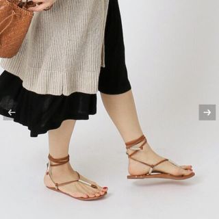 アパルトモンドゥーズィエムクラス(L'Appartement DEUXIEME CLASSE)のBEEK RACE UP SANDAL(サンダル)