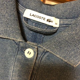 LACOSTE ラコステ 半袖ポロワンピース 夏 B7613