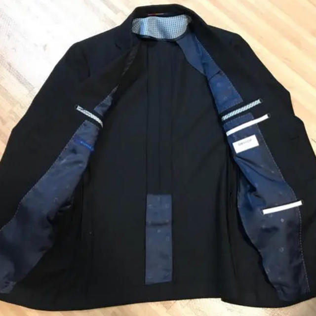 ORIHICA(オリヒカ)の夏 ジャケット ブラック オリヒカ メンズのジャケット/アウター(テーラードジャケット)の商品写真