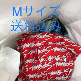 シュプリーム(Supreme)の【Mサイズ送料込】Signature Script Water Short(水着)