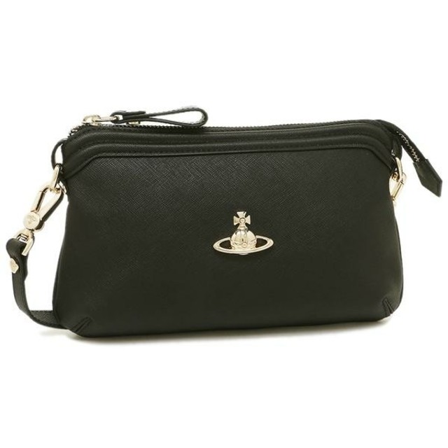 VIVIENNE WESTWOOD ショルダーバッグ ブラック 43030026