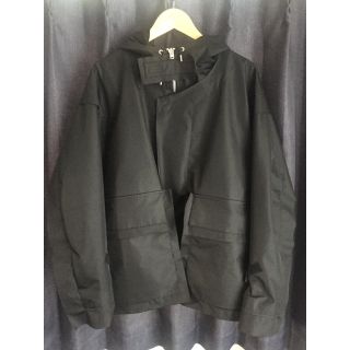 ALMOSTBLACK 19ss 3LAYER HOODED BLOUSON