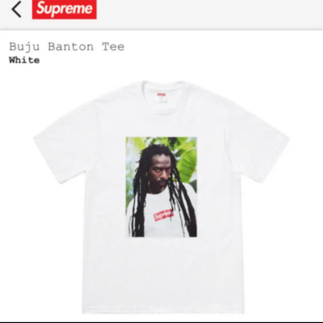 Tシャツ/カットソー(半袖/袖なし)supreme buju Banton tee