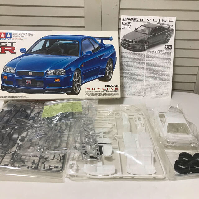 タミヤ プラモデル 1/24 スカイラインGT-Rセット R32 R33 R34