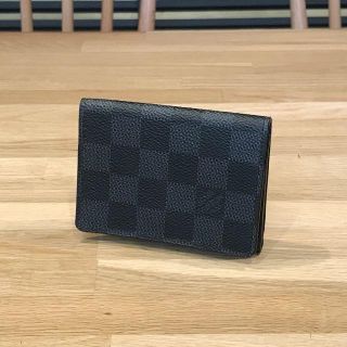 ルイヴィトン(LOUIS VUITTON)のホウジー様の美品 ルイヴィトン ダミエグラフィット カードケース 名刺入れ(名刺入れ/定期入れ)