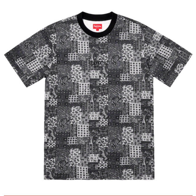 supreme Patchwork Paisley S/S Top