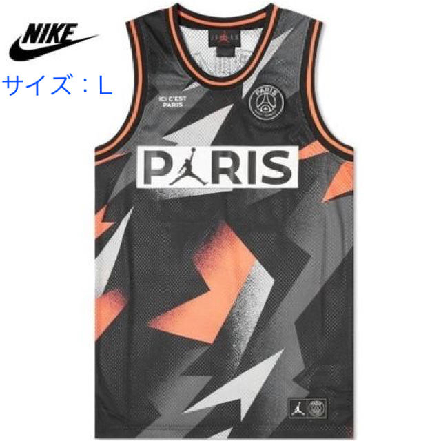 NIKE(ナイキ)の【専用】JORDAN×PSG コラボタンクトップ メンズのトップス(タンクトップ)の商品写真