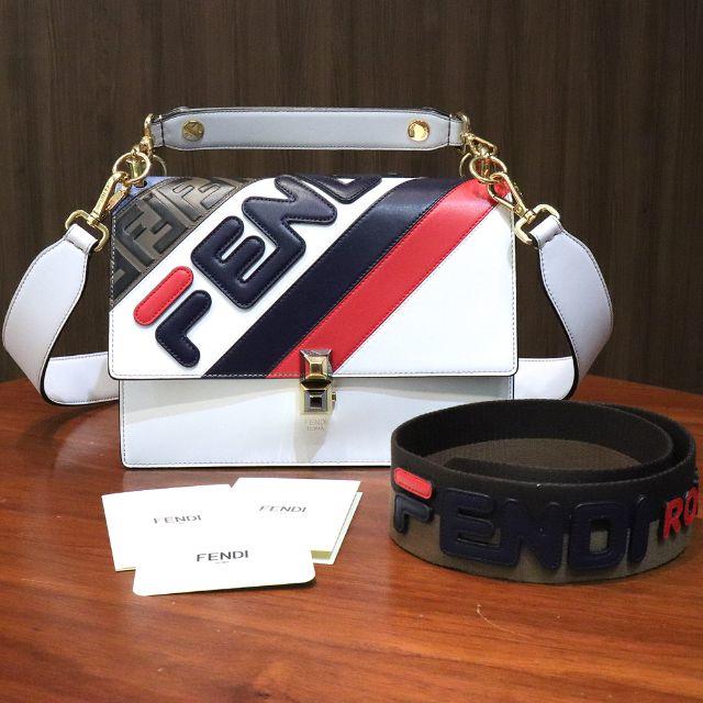 FENDI(フェンディ)のフェンディマニア　フィラ　キャナイ　ロゴ　ショルダーバッグ　2WAY　 レディースのバッグ(ショルダーバッグ)の商品写真