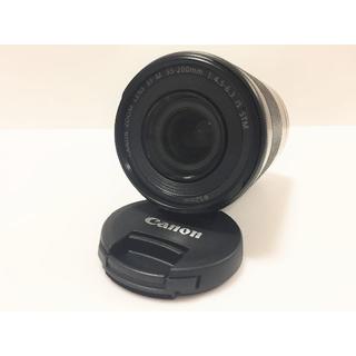 キヤノン(Canon)の新品 Canon キャノン 望遠ズームレンズ EF-M55-200 ブラック(レンズ(ズーム))