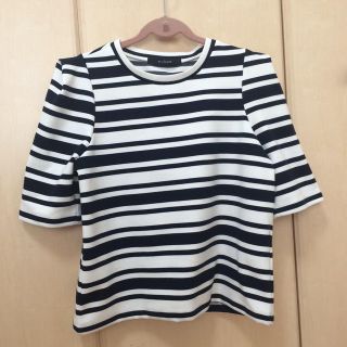 ダブルクローゼット(w closet)のw closet ボーダーTシャツ(Tシャツ(半袖/袖なし))