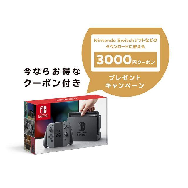 Nintendo Switch 本体 (ニンテンドースイッチ) グレー