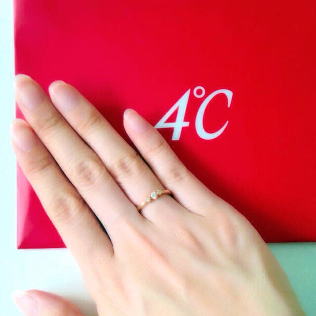 4℃(ヨンドシー)の４℃指輪 レディースのアクセサリー(リング(指輪))の商品写真