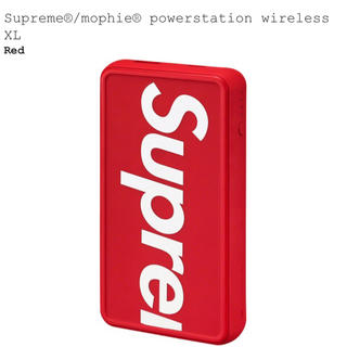 シュプリーム(Supreme)のSupreme®/mophie® powerstation wireless (バッテリー/充電器)