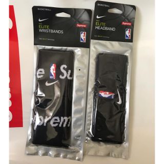 シュプリーム(Supreme)のSupreme/Nike/NBA Headband & Wristband 黒(その他)