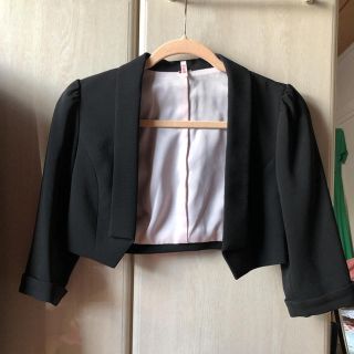 ジャスグリッティー(JUSGLITTY)のJUSGLITTY ボレロジャケット 結婚式 超美品(ボレロ)