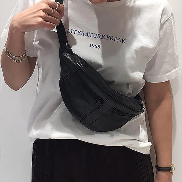 Leather Waist Pouch レザーウエストポーチ TODAYFUL