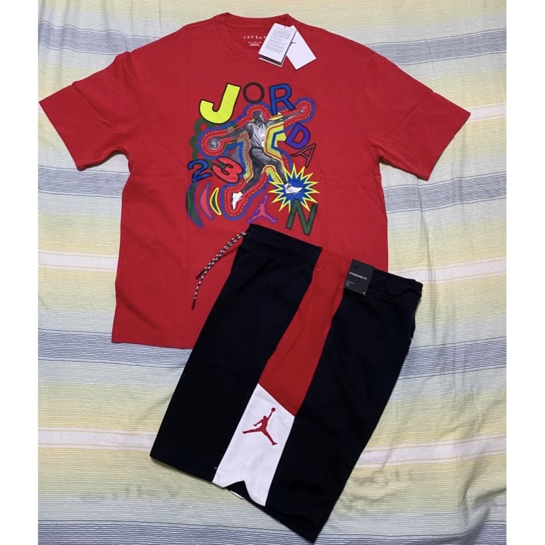 [新品] ジョーダン メンズ Tシャツ ショートパンツ セット 1