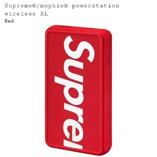 シュプリーム(Supreme)のsupreme mophie powerstation wireless XL(バッテリー/充電器)