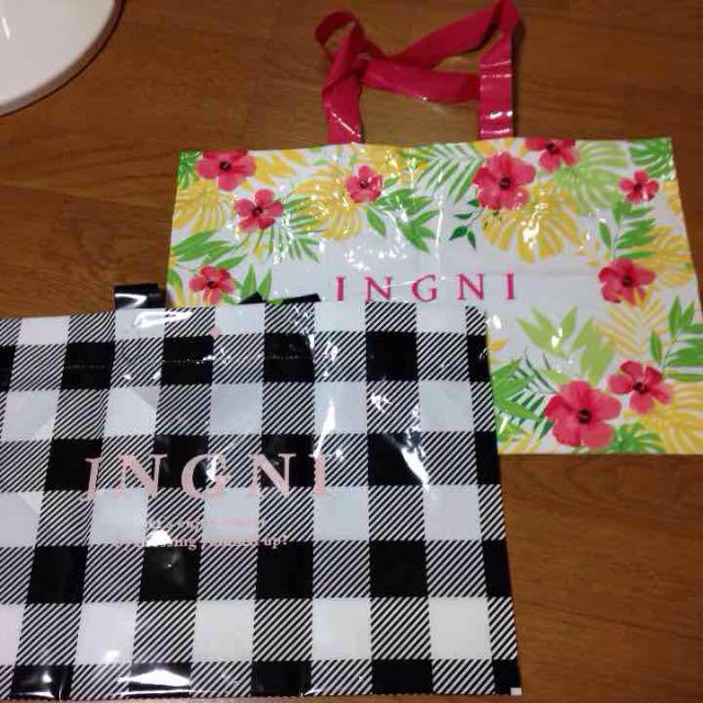 INGNI(イング)のINGNI♡ショッパー♡限定 レディースのバッグ(ショップ袋)の商品写真