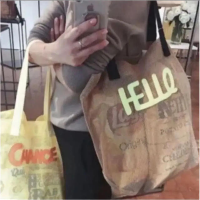 完売品 ラドローludlow メッシュトートバッグ 美品 - recantolarfeliz