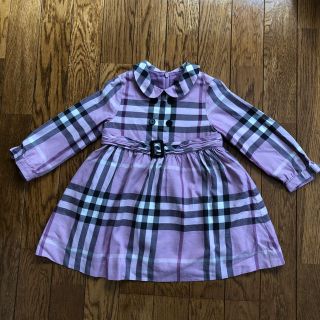 バーバリー(BURBERRY)の【バーバリー】90cm 子供 ワンピース(ワンピース)