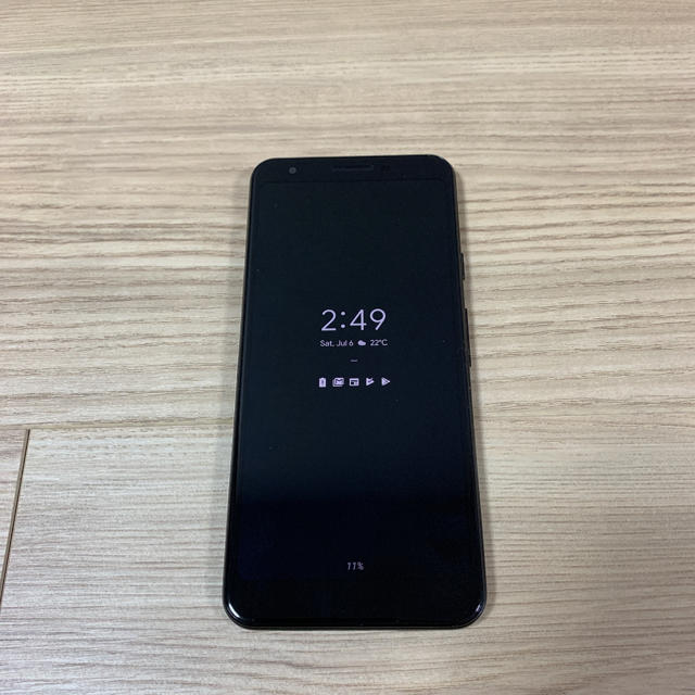 スマートフォン/携帯電話Google pixel 3a ブラック