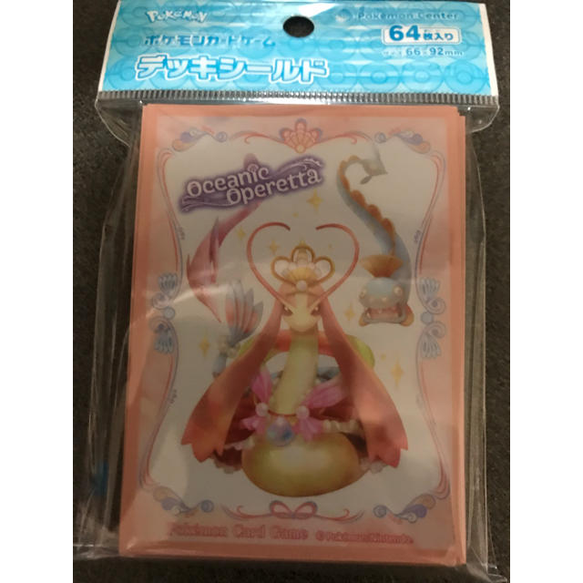 新品 ポケモンカード デッキシールドOceanic Operetta ミロカロス | フリマアプリ ラクマ