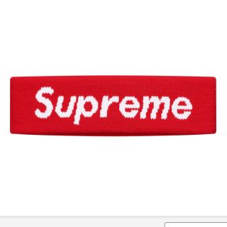 シュプリーム(Supreme)のsupreme ヘッドバンド 赤 (その他)