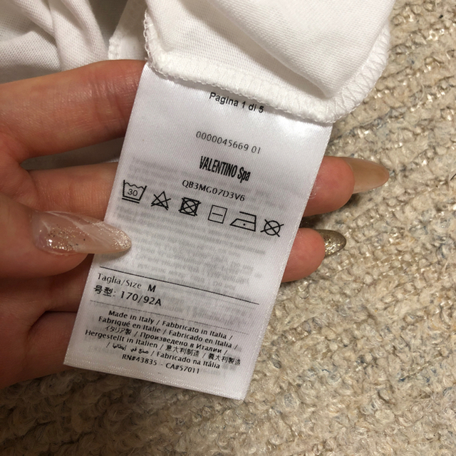 VALENTINO(ヴァレンティノ)のバレンティノ Tシャツ レディースのトップス(Tシャツ(半袖/袖なし))の商品写真