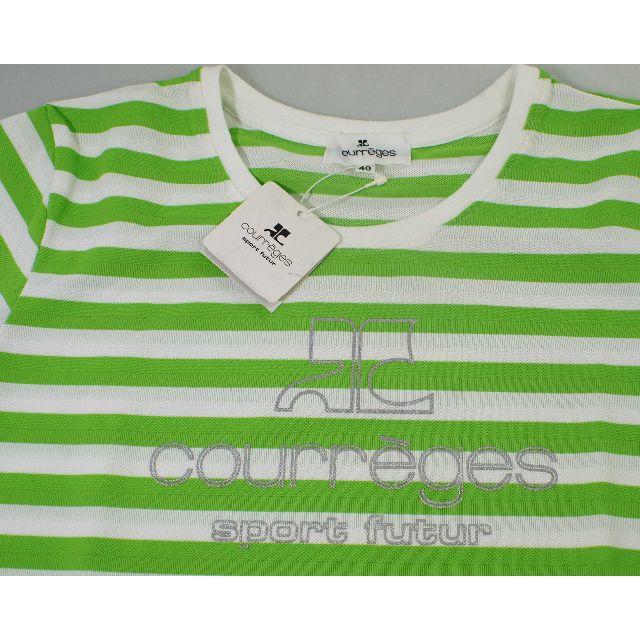 Courreges(クレージュ)のクレージュ　スポーツTシャツ40　新品 レディースのトップス(Tシャツ(半袖/袖なし))の商品写真