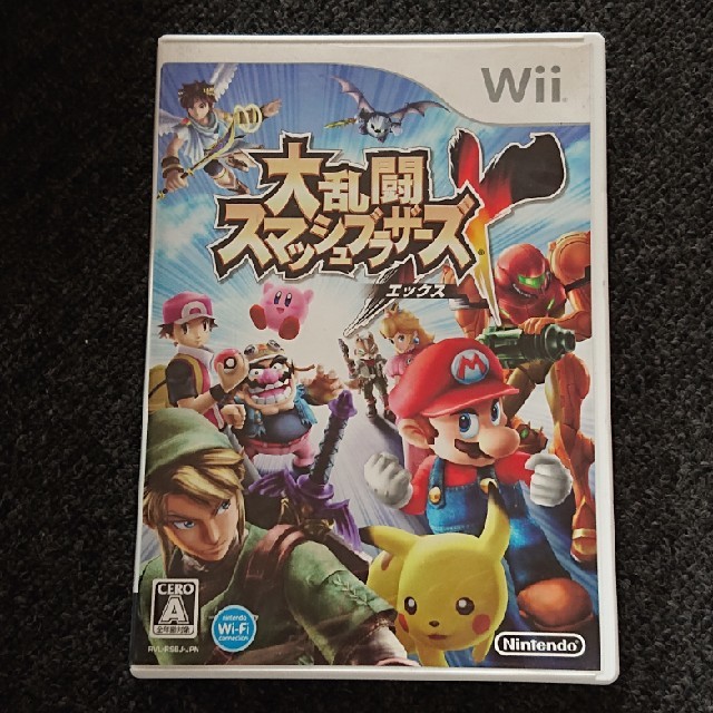 Wii(ウィー)のWii 大乱闘スマッシュブラザーズX エンタメ/ホビーのゲームソフト/ゲーム機本体(家庭用ゲームソフト)の商品写真