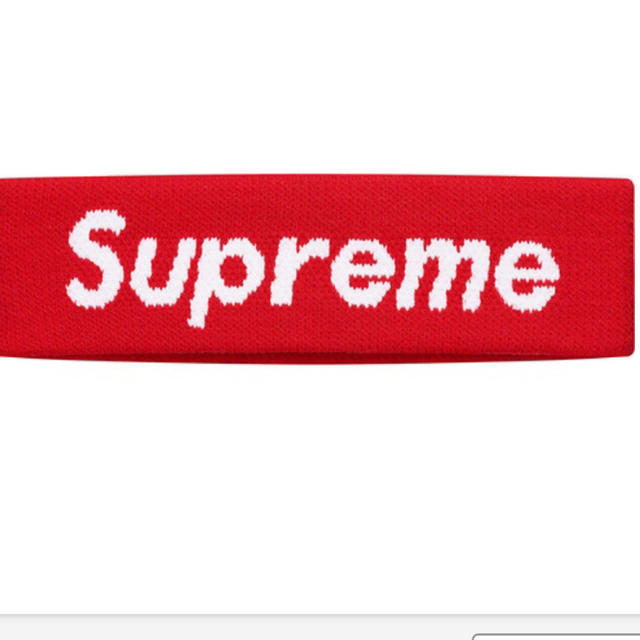 Supreme / NBA ヘッドバンド・リストバンド赤　セット