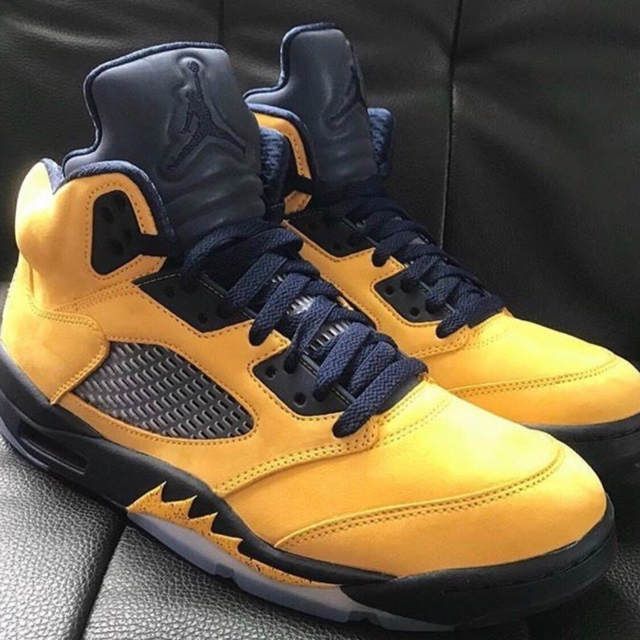 air jordan 5 retro high SP Michigan