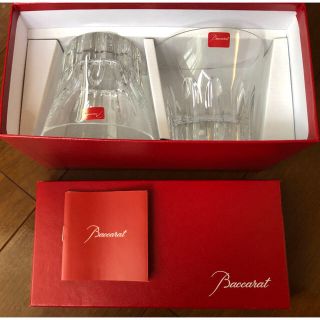 バカラ(Baccarat)のわんからー様専用☆バカラ ペアロックグラス 【新品】(グラス/カップ)