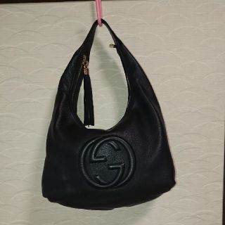 グッチ(Gucci)のGUCCIグッチショルダーバッグ  黒(ショルダーバッグ)