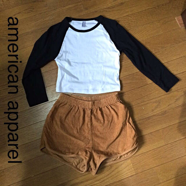 American Apparel(アメリカンアパレル)のアメアパ ラグラントップス レディースのトップス(Tシャツ(長袖/七分))の商品写真