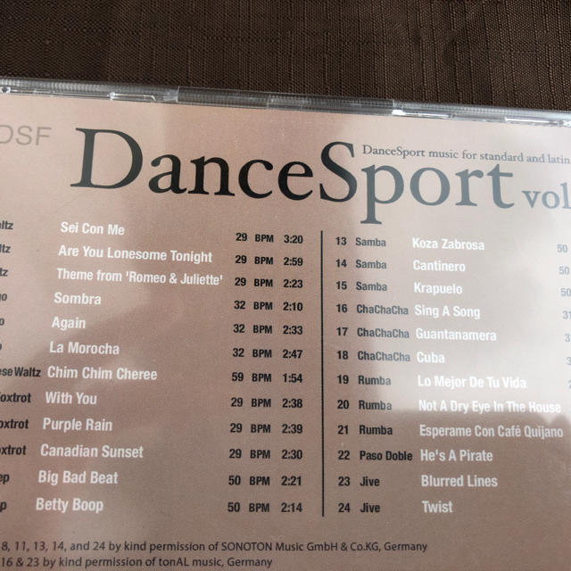 社交ダンス CD DanceSport vol.19 JDSF スポーツ/アウトドアのスポーツ/アウトドア その他(ダンス/バレエ)の商品写真