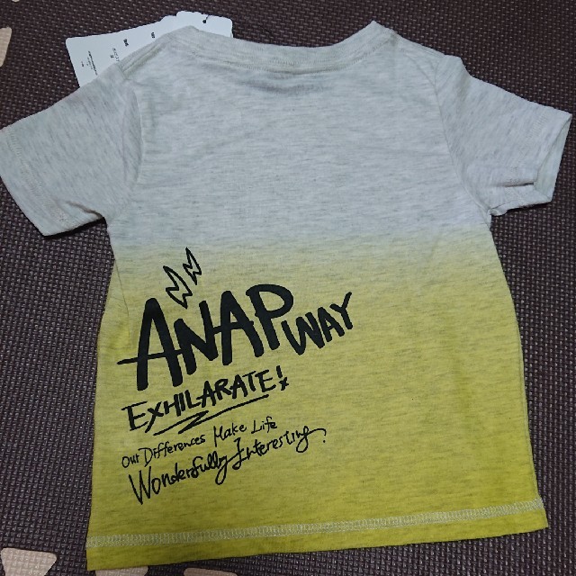 ANAP Kids(アナップキッズ)の新品！ANAP way Tシャツ♡サイズ95 キッズ/ベビー/マタニティのキッズ服男の子用(90cm~)(Tシャツ/カットソー)の商品写真