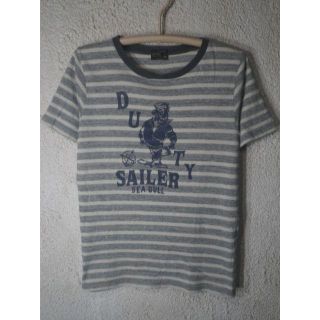 フーズフーギャラリー(WHO'S WHO gallery)の4139　フーズフー　ギャラリー　ボーダー　プリント　tシャツ　人気(Tシャツ/カットソー(半袖/袖なし))