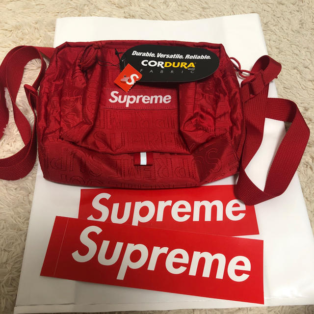 Supreme Shoulder Bag 19ss RED 最終値下げ！