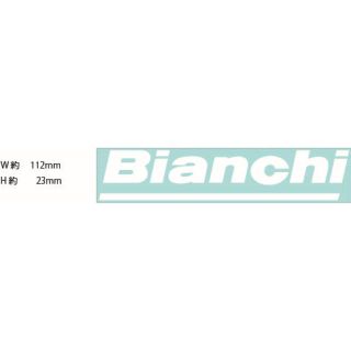 ビアンキ(Bianchi)のBianchi ロゴカッティングスティッカー(車外アクセサリ)